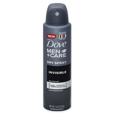 Dove&reg; Men + Care 3.8 oz. 48H Invisible Dry Spray Antiperspirant. View a larger version of this product image.