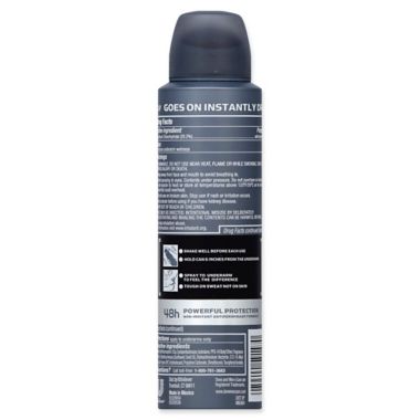 Buiten Skalk binnen Dove® Men + Care 3.8 oz. 48H Invisible Dry Spray Antiperspirant | Bed Bath  & Beyond
