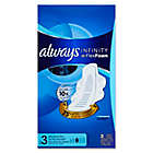 Alternate image 1 for Always Infinity 28-Count Size 3 Extra Heavy Flow FlexiFoam Pads with Flexi-Wings