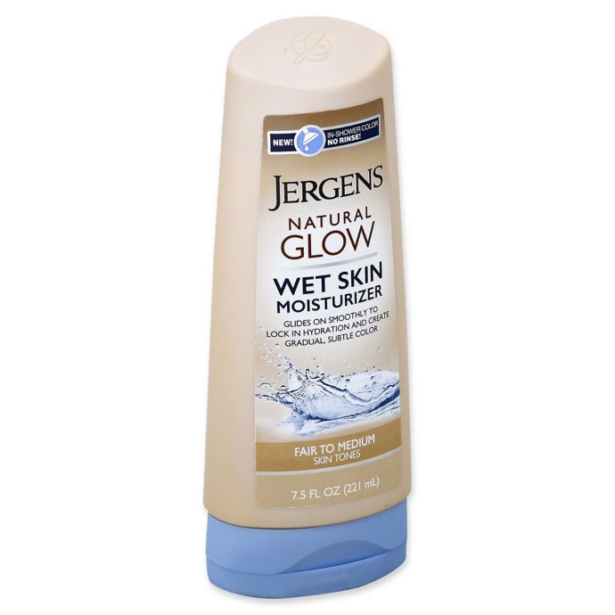 Jergens Natural Glow 7 5 Fl Oz Wet Skin Moisturizer For Fair To Medium Skin Tones Harmon Face Values