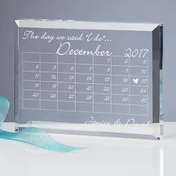 The Day We Said I Do Keepsake