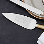 Alternate image 1 for Gold Hammered Engraved Cake Knife and Server Set