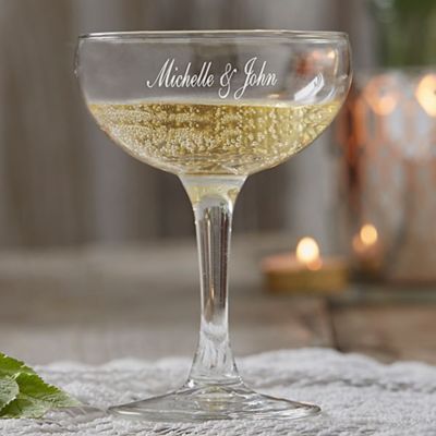 wedding champagne saucers