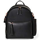 Alternate image 0 for SKIP*HOP&reg; Greenwich Simply Chic Backpack Diaper Bag in Black