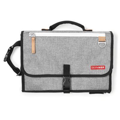 bananafish melanie backpack diaper bag in grey