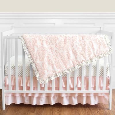 oak baby bed