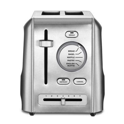 Cuisinart® 2-Slice Metal Toaster in Stainless Steel