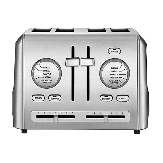 Alternate image 1 for Cuisinart® 4-Slice Metal Toaster in Stainless Steel