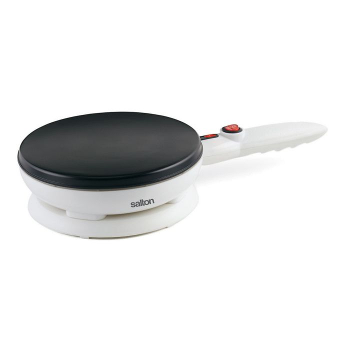 Salton Crepe and Tortilla Maker in White Bed Bath and Beyond Canada