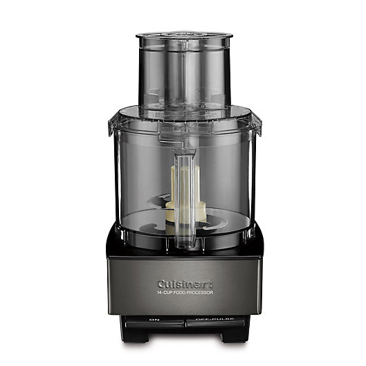 Alternate image 1 for Cuisinart® 14-Cup Custom Food Processor in Black/Stainless Steel