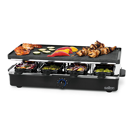 Alternate image 1 for Salton 8-Person Party Grill and Raclette