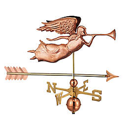 Good Directions Angel with Arrow Weathervane in Copper