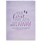 Alternate image 1 for You Took Out Breath Away Fleece Blanket