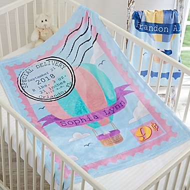 Special Delivery Fleece Baby Blanket. View a larger version of this product image.