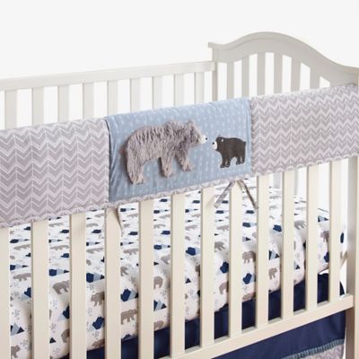 baby crib teething rail cover