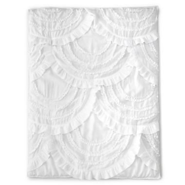 LevtexBaby&reg; Skylar 4-Piece Crib Bedding Set in White. View a larger version of this product image.