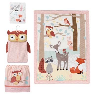 Lambs & Ivy&reg; Little Woodland Forest 4-Piece Crib Bedding Set. View a larger version of this product image.