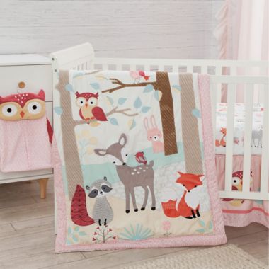 Lambs & Ivy&reg; Little Woodland Forest 4-Piece Crib Bedding Set. View a larger version of this product image.