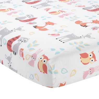 Lambs & Ivy&reg; Little Woodland Forest 4-Piece Crib Bedding Set. View a larger version of this product image.