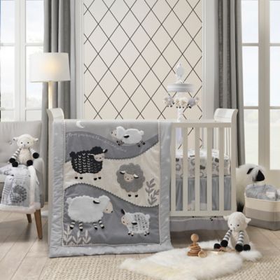 lambs and ivy 4 piece crib set