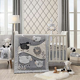 Lambs & Ivy® Little Sheep 4-Piece Crib Bedding Set