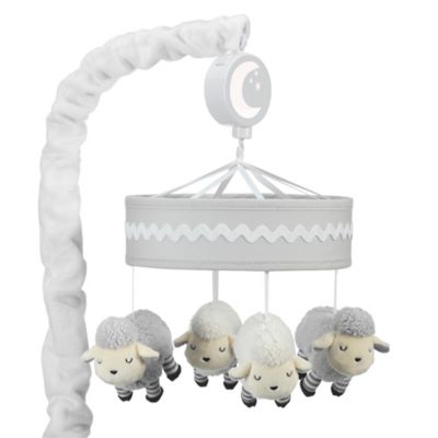 lamb baby mobile