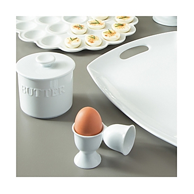 Everyday White&reg; Cordon Bleu Egg Cup. View a larger version of this product image.