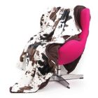 Alternate image 1 for Sleeping Partners Oversized Cowhide Print Throw Blanket