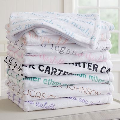 personalized baby blankets near me