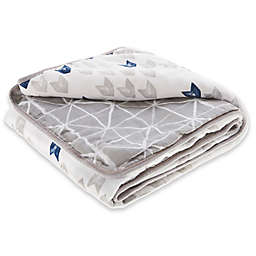 aden + anais™ essentials Denim Wash Cotton Muslin Blanket in Blue