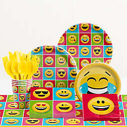 Creative Converting™ 81-Piece Show Your Emojions Birthday Party Tableware Kit