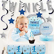 Creative Converting&trade; 10-Piece One Little Star Boy 1st Birthday Party Decor Kit