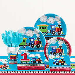 Creative Converting™ All Aboard Birthday Party Supplies Kit