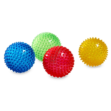 Edushape&reg; 4-Inch Sensory Balls (Set of 4). View a larger version of this product image.