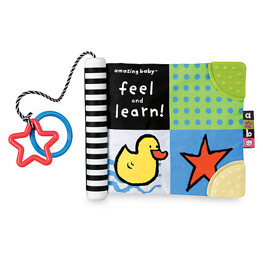 Alternate image 1 for Kids Preferred™ Amazing Baby™ Feel and Learn Soft Book