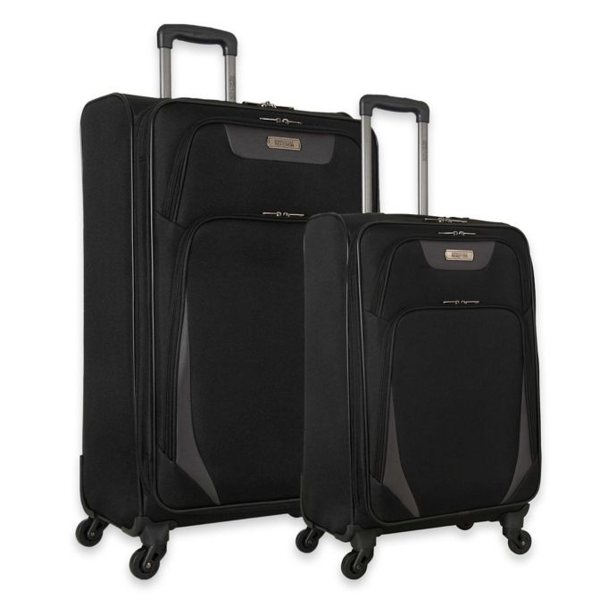 Kenneth Cole Reaction Going Places Spinner Checked Luggage | Bed Bath ...