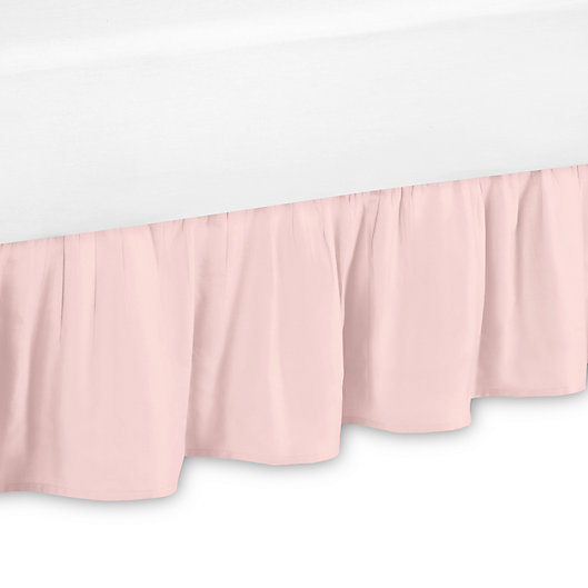 Sweet Jojo Designs Amelia Bed Skirt In, Pink Twin Size Bed Skirt