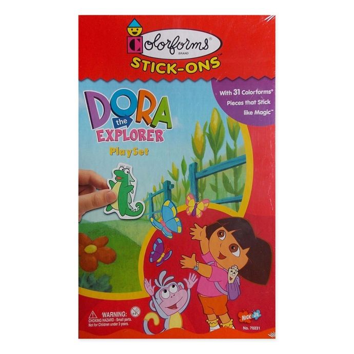 Colorforms® Dora the Explorer Play Set | Bed Bath & Beyond