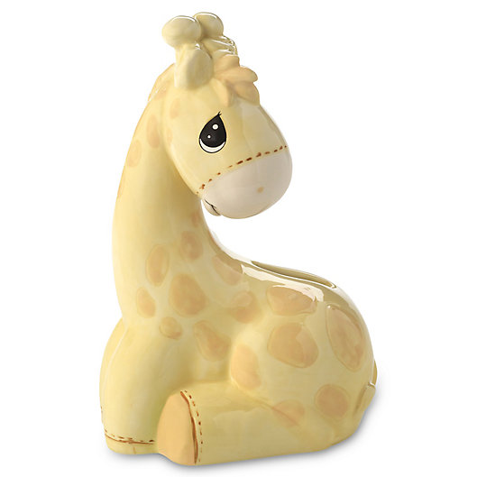 Alternate image 1 for Precious Moments® My Precious One Giraffe Piggy Bank in Yellow