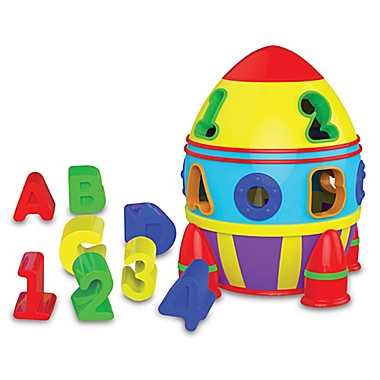 The Learning Journey Rocket Shape Sorter. View a larger version of this product image.