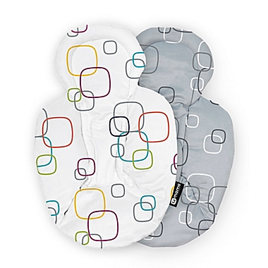 4moms&reg; Newborn Reversible Insert in Grey/White. View a larger version of this product image.
