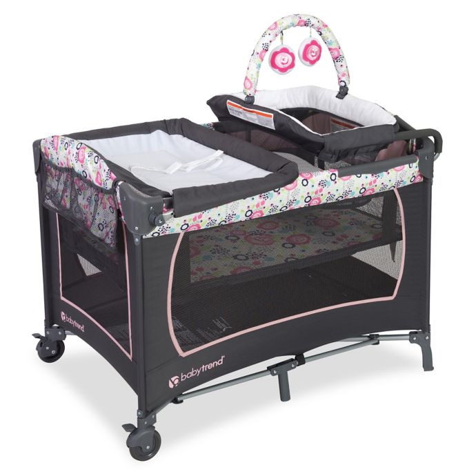 Baby Trend® Lil Snooze Floral Deluxe Nursery Center ...