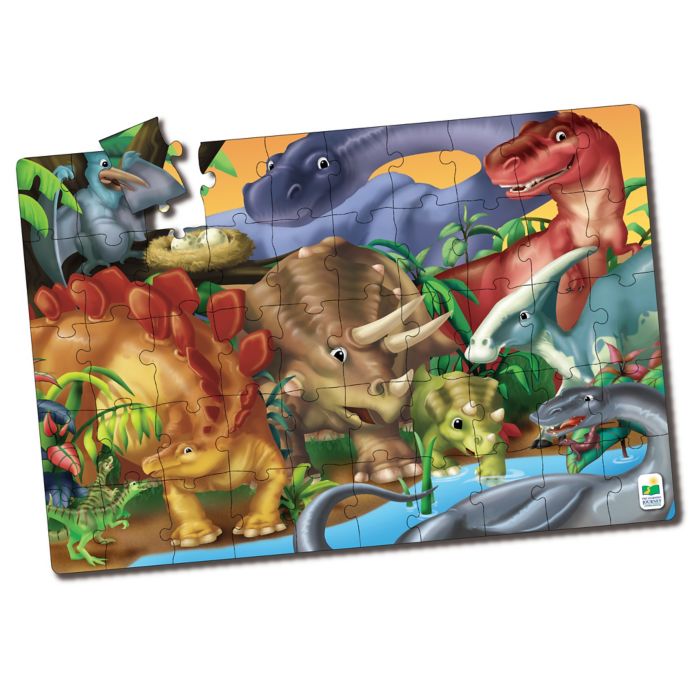 The Learning Journey Dinosaurs Jumbo Floor Puzzle | Bed Bath & Beyond