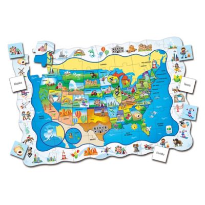 the learning journey lift and learn usa map puzzle