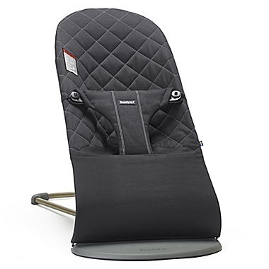 BABYBJ&Ouml;RN&reg; Bouncer Bliss in Black Cotton. View a larger version of this product image.