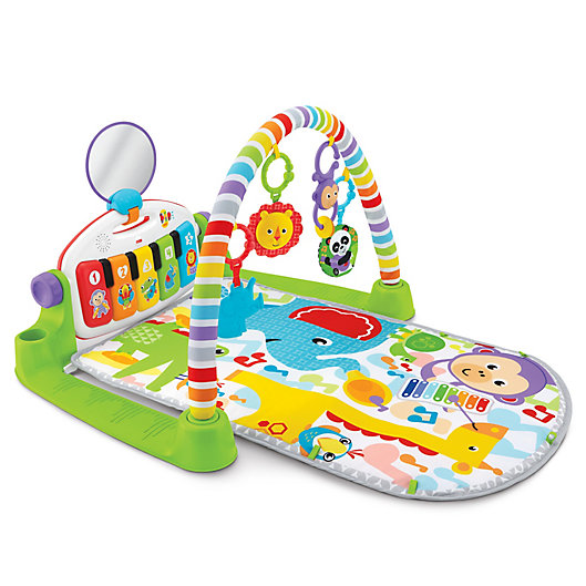 Alternate image 1 for Fisher-Price® Deluxe Kick and Play Piano Gym in Green