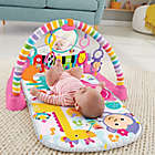 Alternate image 1 for Fisher-Price&reg; Deluxe Kick and Play Piano Gym in Pink