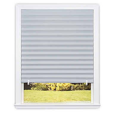 Redi Shade 48-Inch x 72-Inch Room Darkening Cordless Paper Window Shade in Dark Grey. View a larger version of this product image.