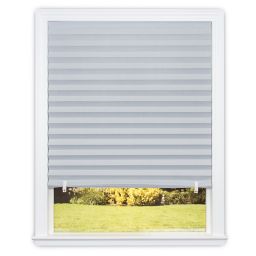 Redi Shade Room Darkening Cordless Paper Window Shade in Dark Grey