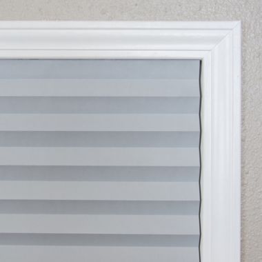Redi Shade 48-Inch x 72-Inch Room Darkening Cordless Paper Window Shade in Dark Grey. View a larger version of this product image.